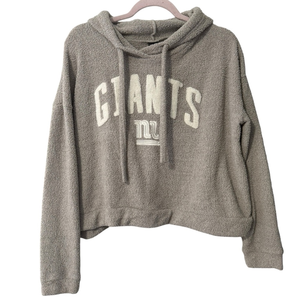 NFL Gray Giants Women's Cowl Neck Sweater